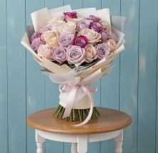 Букет цветов из:  Розы #REPLACE_PRED# Петровке