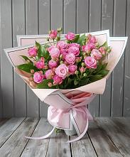Букет Розовый кустик #REPLACE_PRED# Петровке