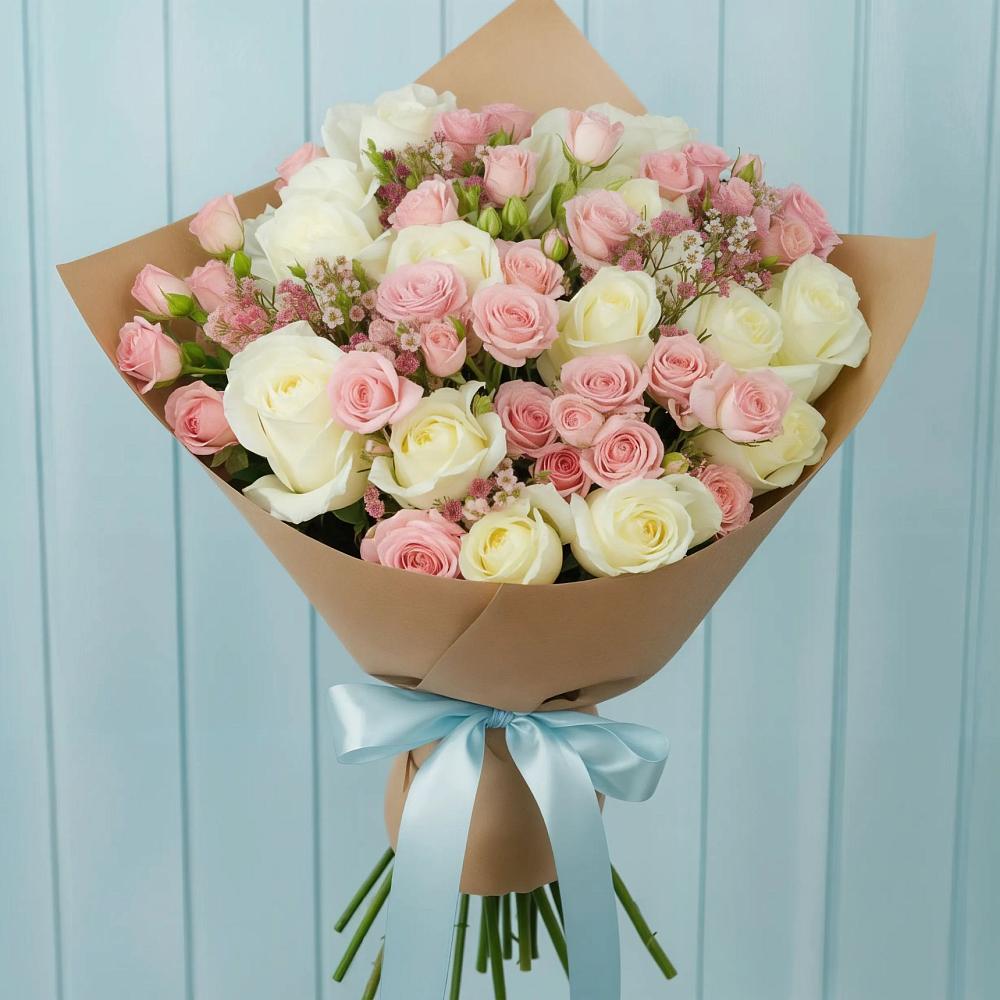 Букет цветов из: Розы в Петровке