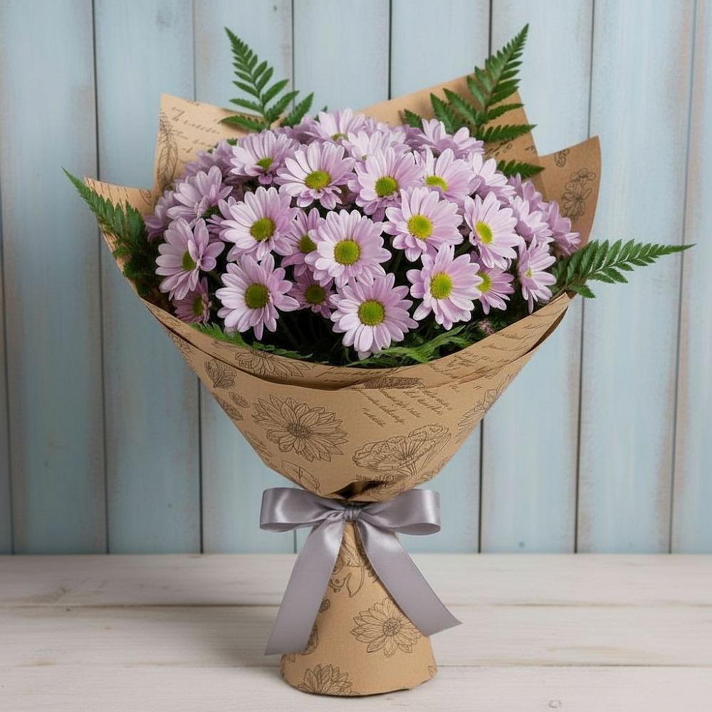 Букет цветов из: Хризантемы в Петровке