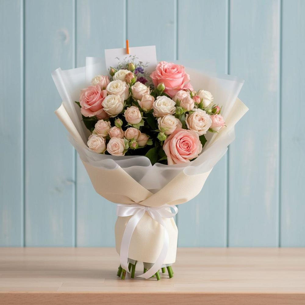 Букет цветов из: Розы в Петровке