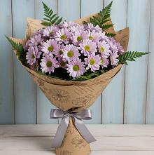 Букет цветов из:  Хризантемы в Петровке