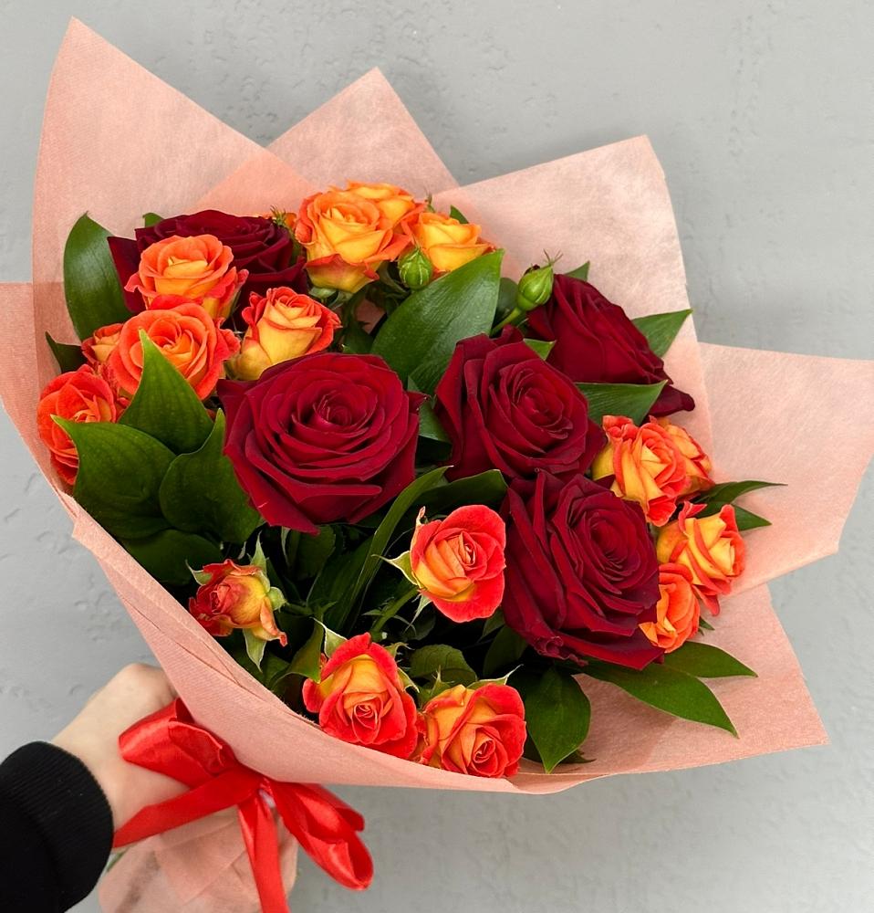 Букет Любовь и восторг в Петровке