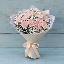 Букет цветов из:  Гвоздики #REPLACE_PRED# Петровке