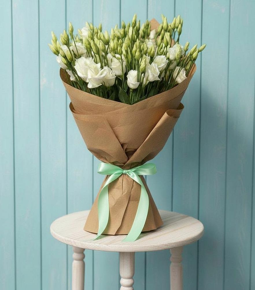 Букет цветов из: Лизиантусы в Петровке