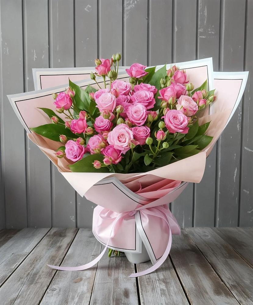 Букет Розовый кустик в Петровке
