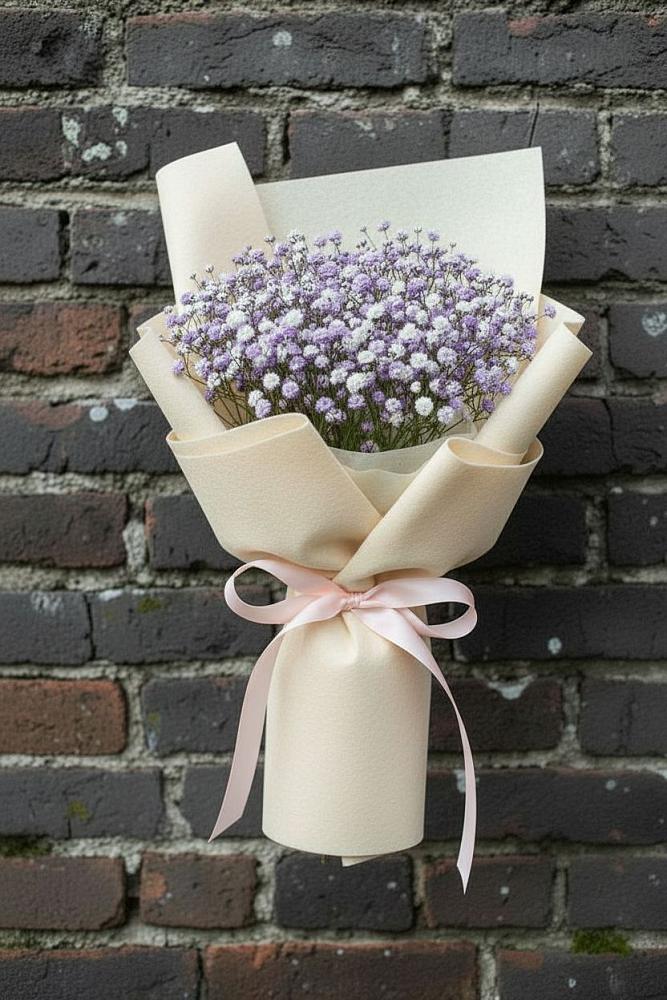 Букет цветов из: Гипсофила в Петровке