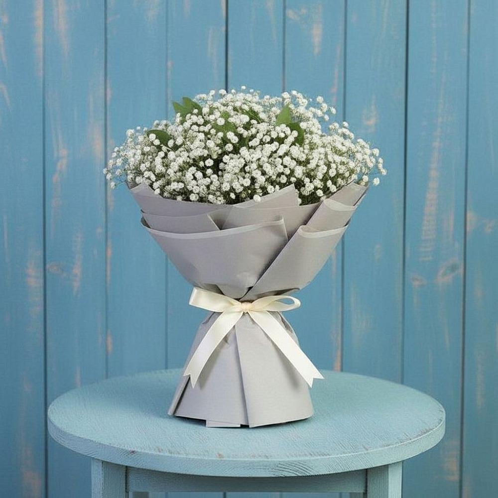 Букет цветов из: Гипсофила в Петровке