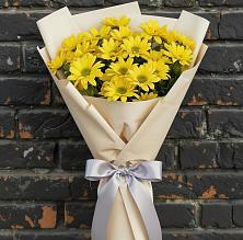 Букет цветов из:  Хризантемы в Петровке