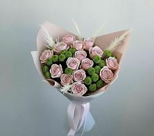 Букет цветов из:  Розы и Хризантемы #REPLACE_PRED# Петровке