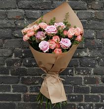 Букет цветов из:  Розы #REPLACE_PRED# Петровке