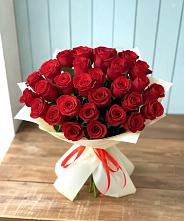 Букет 29 Красных роз в Петровке