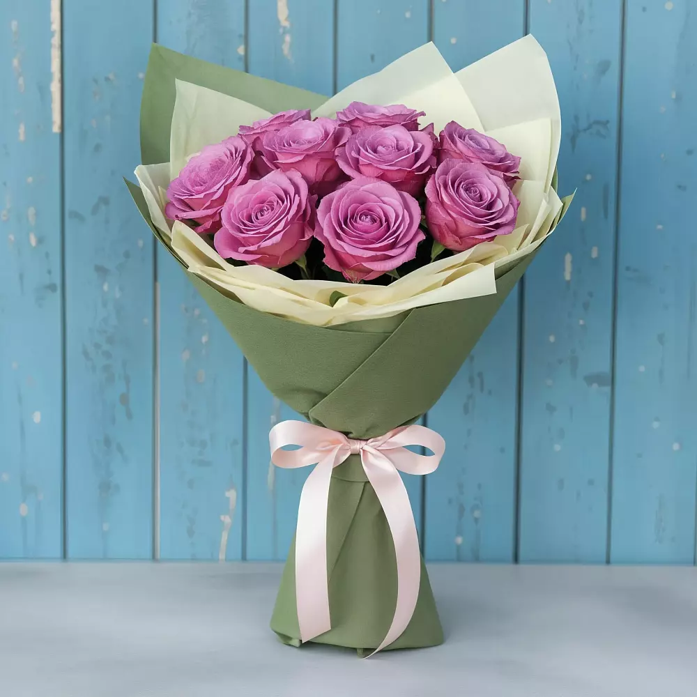 Букет Розы Фёрст Леди в Петровке