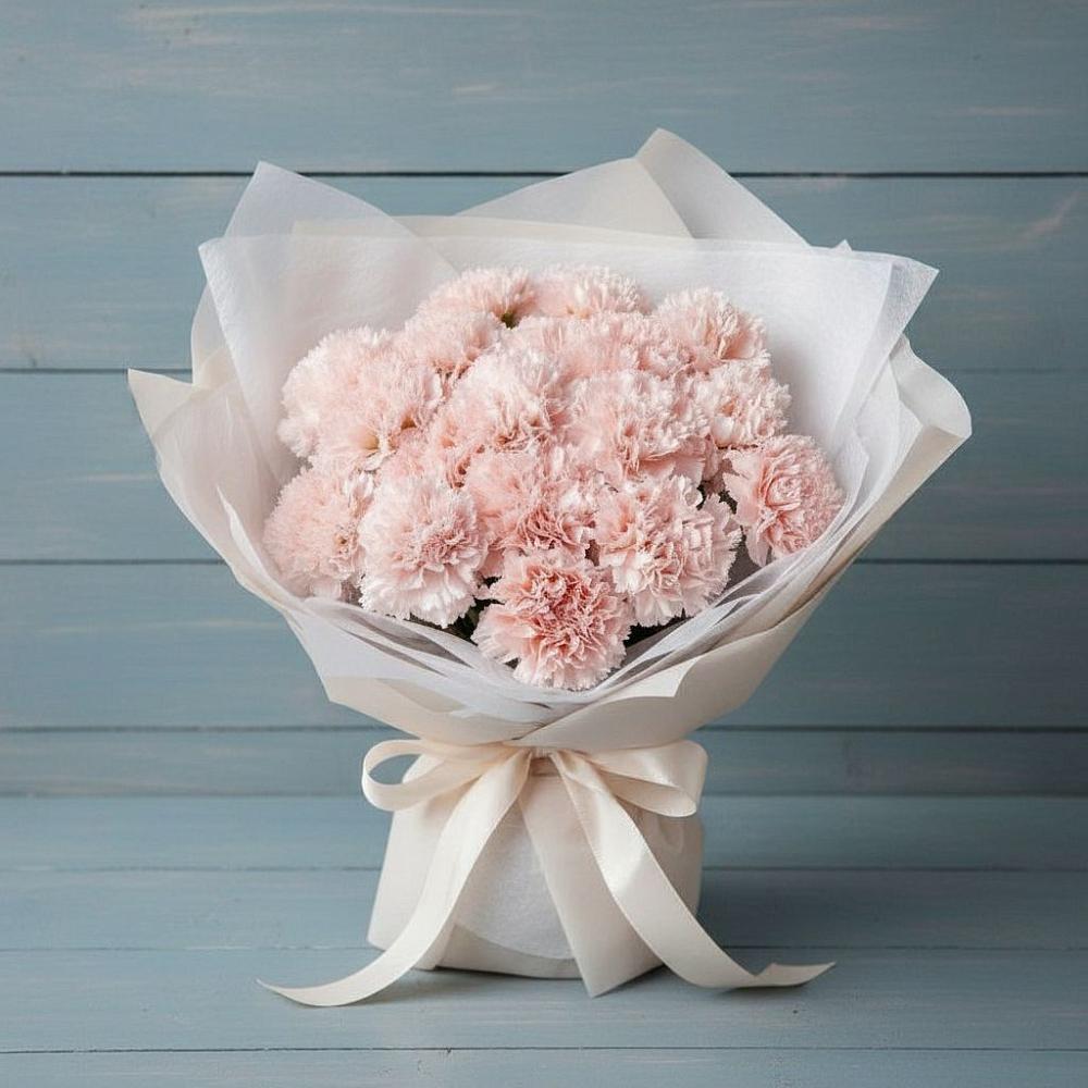 Букет цветов из: Гвоздики в Петровке