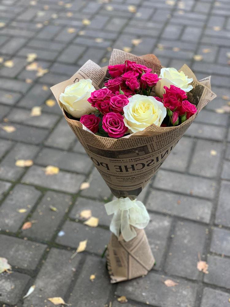 Букет цветов из: Розы в Петровке