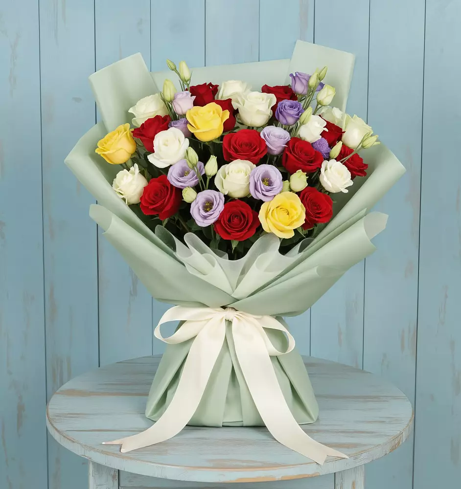 Букет цветов из: Розы в Петровке