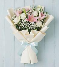 Букет цветов из:  Лилии в Петровке