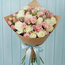 Букет цветов из:  Розы в Петровке